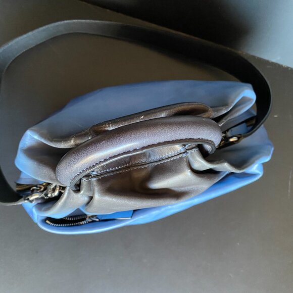 Marc By Marc Jacobs Blue Leather Ombre 2 Way Shoulder Bag - Picture 7 of 12